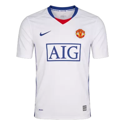 Camiseta Retro 2008/09 Manchester United Segunda Equipación - camisetasfutbol