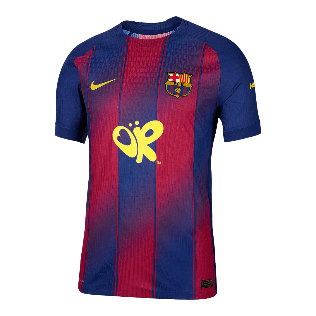 Camiseta versión jugador Barcelona 2025/26 Primera Equipación - Versión Jugador - camisetasfutbol