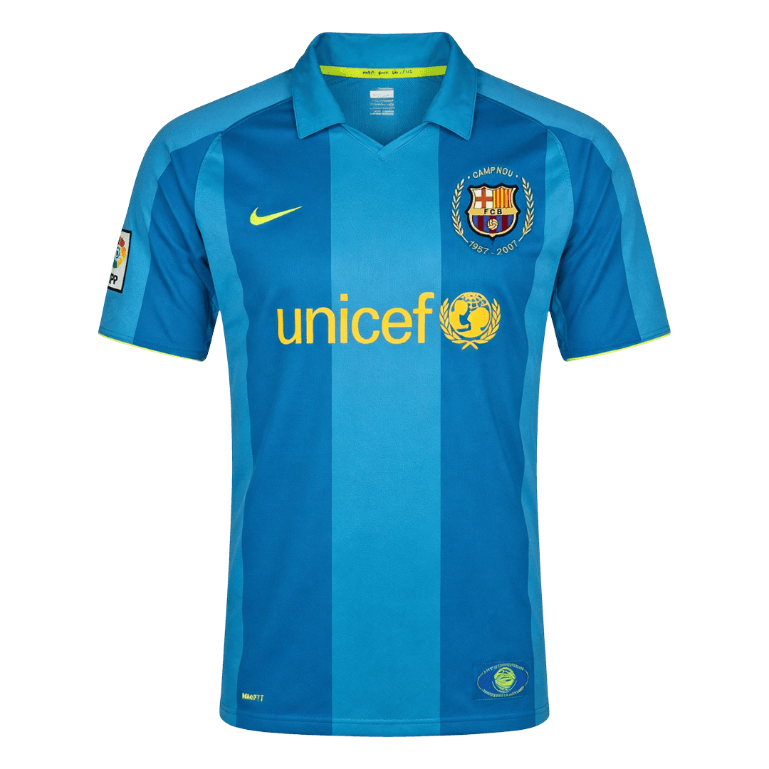 Camiseta Retro 2007/08 Barcelona Segunda Equipación - camisetasfutbol