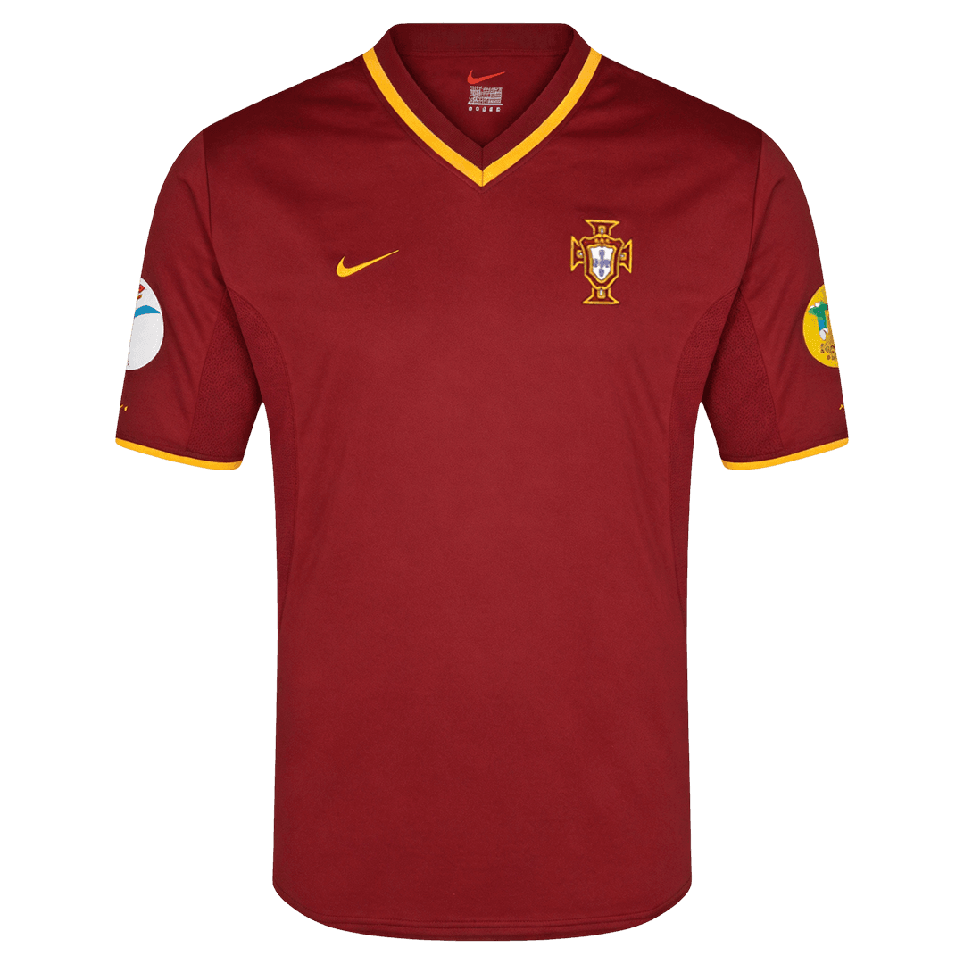 Camiseta Retro 2000 Portugal Primera Equipación - camisetasfutbol