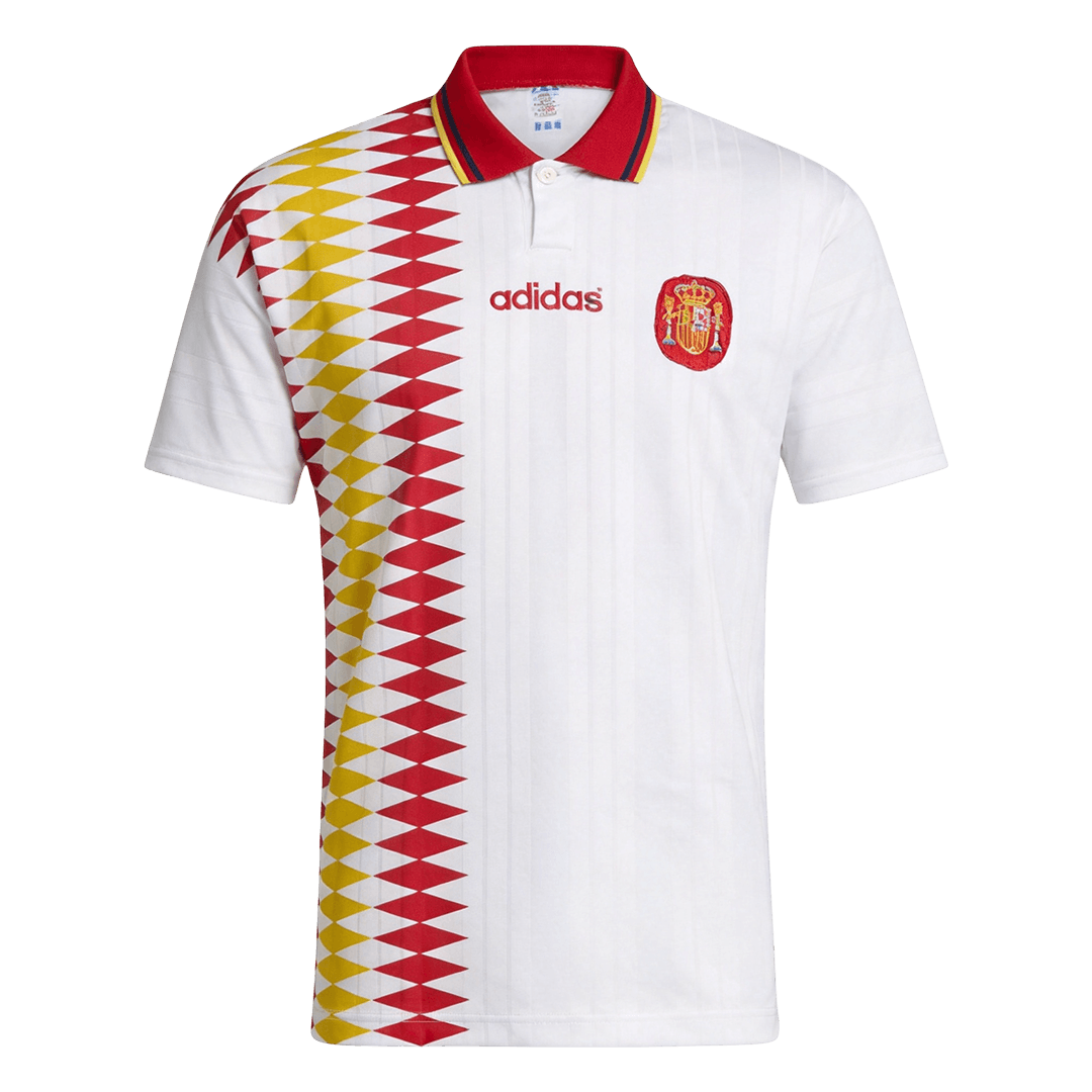Camiseta Retro 1994 España Segunda Equipación - camisetasfutbol