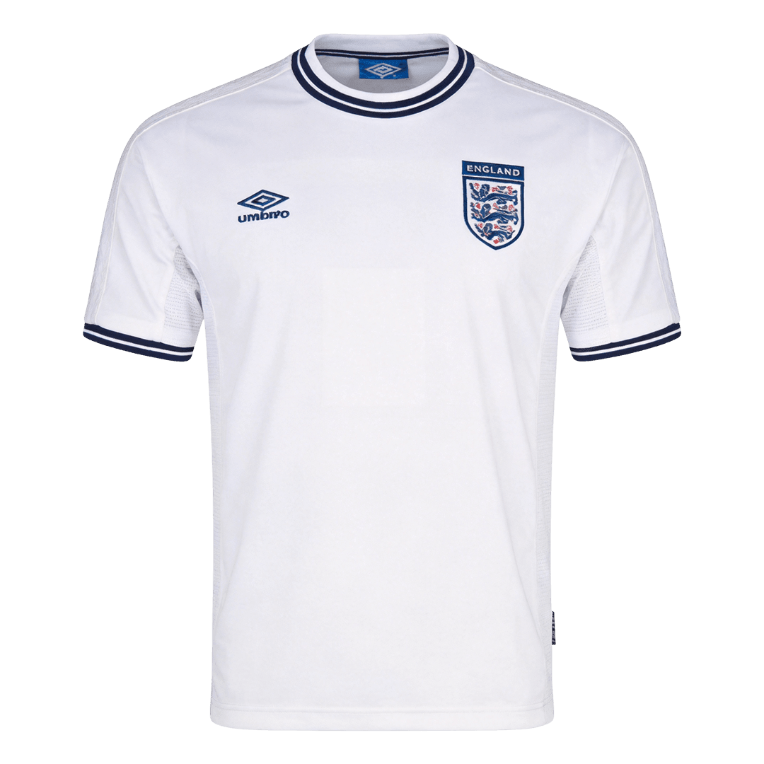 Camiseta Retro 2000 Inglaterra Primera Equipación - camisetasfutbol