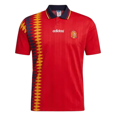 Camiseta Retro 1994 España Primera Equipación - camisetasfutbol