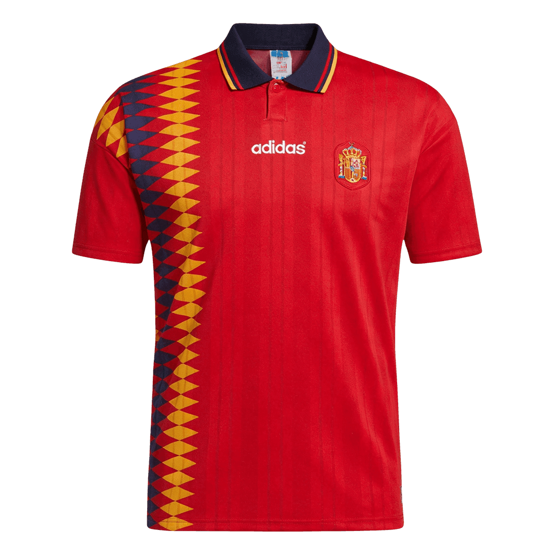 Camiseta Retro 1994 España Primera Equipación - camisetasfutbol