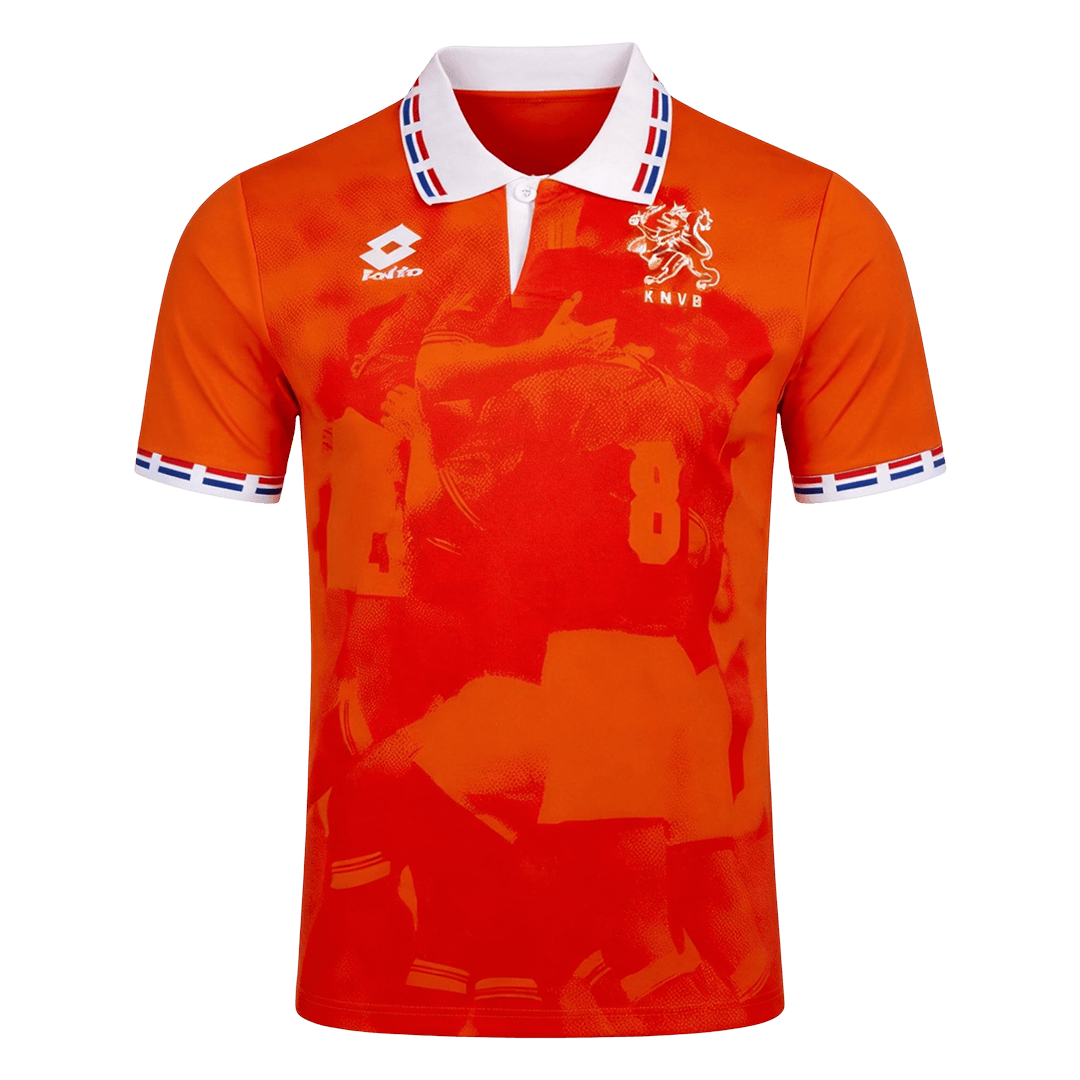 Camiseta Retro 1996 Holanda Primera Equipación - camisetasfutbol