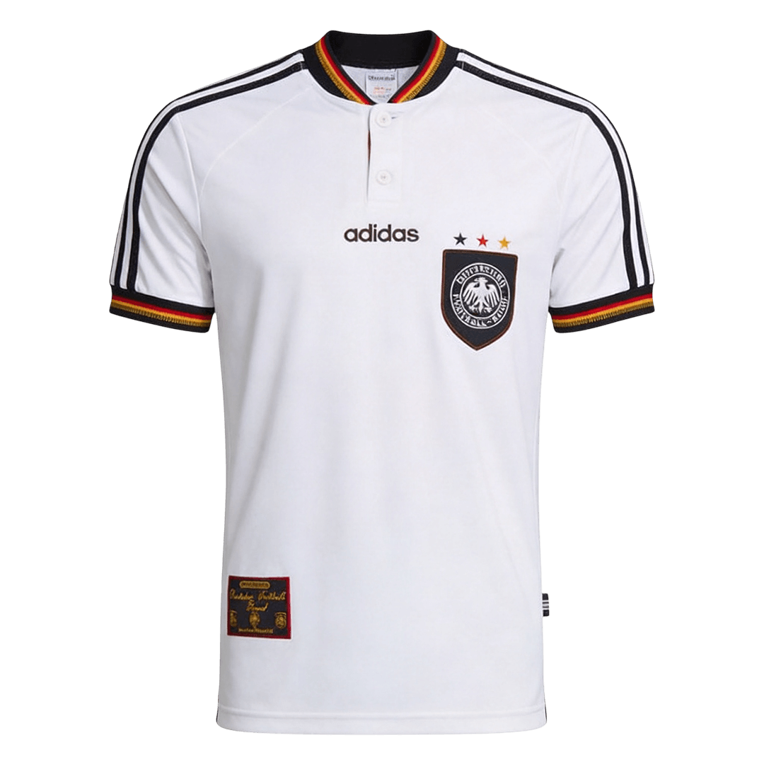 Camiseta Retro 1996 Alemania Primera Equipación - camisetasfutbol