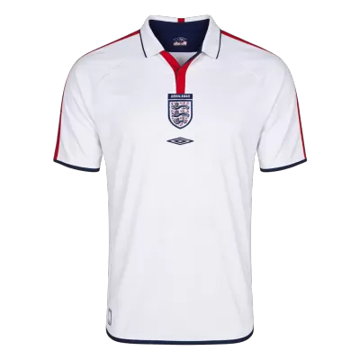 Camiseta Retro 2004 Inglaterra Primera Equipación - camisetasfutbol