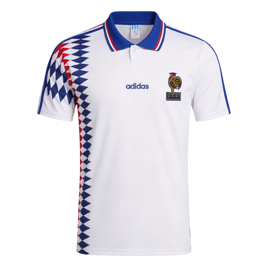 Camiseta Retro 1994 Francia Segunda Equipación - camisetasfutbol