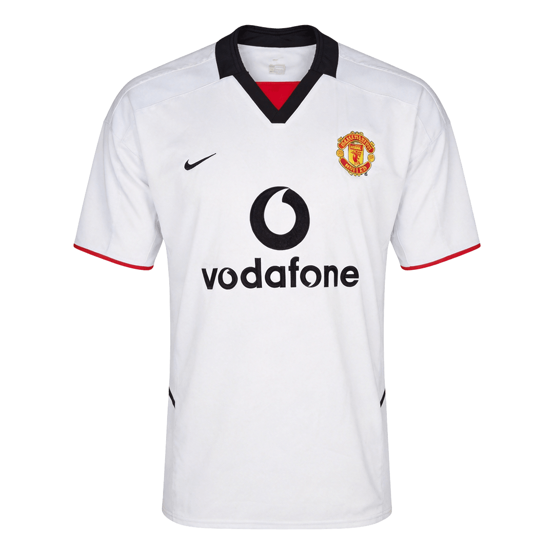 Camiseta Retro 2002/03 Manchester United Segunda Equipación - camisetasfutbol