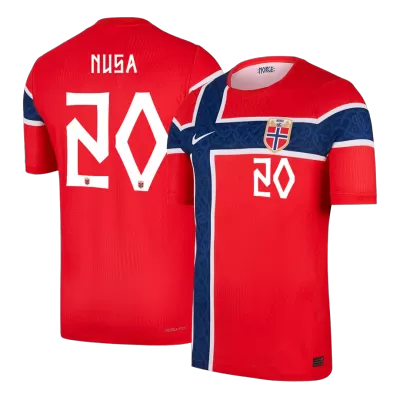 Camiseta versión jugador NUSA #20 Noruega 2026 Primera Equipación Copa del Mundo - Versión Jugador - camisetasfutbol