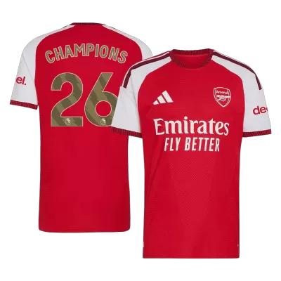 Camiseta versión jugador CHAMPIONS #26 Arsenal 2026/27 Primera Equipación - Versión Jugador - camisetasfutbol