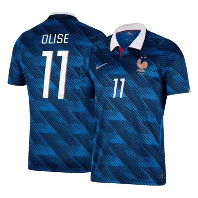Camiseta OLISE #11 Francia 2026 Primera Equipación Copa del Mundo - Versión Hincha - camisetasfutbol