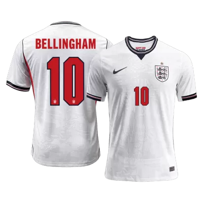 Camiseta versión jugador BELLINGHAM #10 Inglaterra 2026 Primera Equipación Copa del Mundo - Versión Jugador - camisetasfutbol