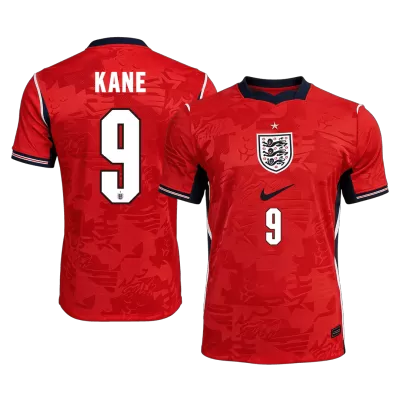 Camiseta versión jugador KANE #9 Inglaterra 2026 Segunda Equipación Copa del Mundo - Versión Jugador - camisetasfutbol