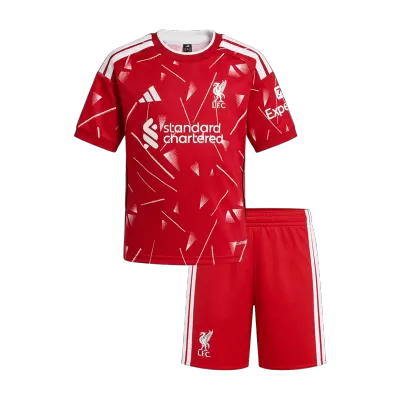 Miniconjunto Liverpool 2026/27 Primera Equipación Niño - camisetasfutbol
