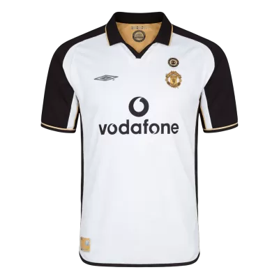 Camiseta Retro 2001/02 Manchester United Segunda Equipación - camisetasfutbol