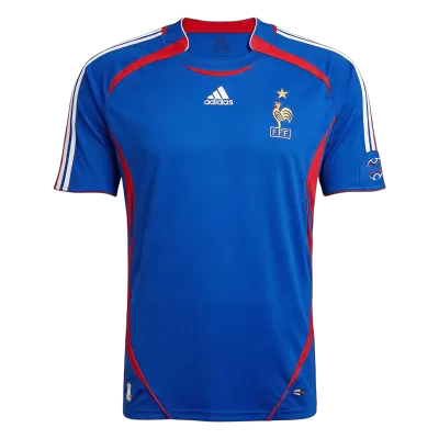Camiseta Retro 2006 Francia Primera Equipación Copa del Mundo - camisetasfutbol