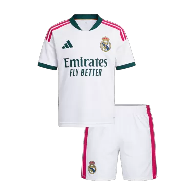 Miniconjunto Real Madrid 2026/27 Primera Equipación Niño - camisetasfutbol