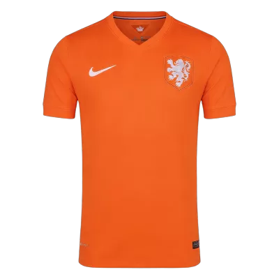 Camiseta Retro 2014 Holanda Primera Equipación Copa del Mundo - camisetasfutbol