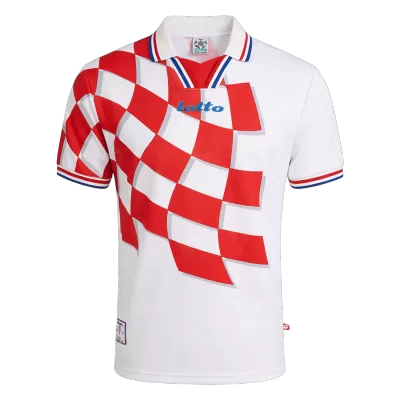 Camiseta Retro 1998 Croacia Primera Equipación Copa del Mundo - camisetasfutbol