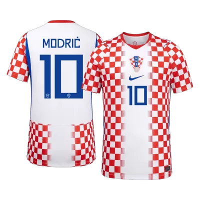 Camiseta MODRIĆ #10 Croacia 2026 Primera Equipación Copa del Mundo - Versión Hincha - camisetasfutbol