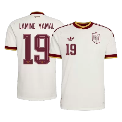 Camiseta versión jugador LAMINE YAMAL #19 España 2026 Segunda Equipación Copa del Mundo - Versión Jugador - camisetasfutbol