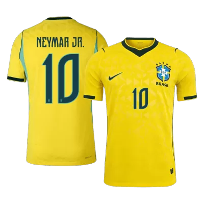 Camiseta versión jugador NEYMAR JR. #10 Brazil 2026 Primera Equipación Copa del Mundo - Versión Jugador - camisetasfutbol