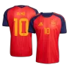 Calidad Premium Camiseta OLMO #10 España 2026 Primera Equipación Copa del Mundo -Versión Hincha - camisetasfutbol