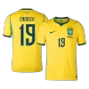 Camiseta ENDRICK #19 Brazil 2026 Primera Equipación Copa del Mundo - Versión Hincha - camisetasfutbol