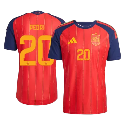 Camiseta versión jugador PEDRI #20 España 2026 Primera Equipación Copa del Mundo - Versión Jugador - camisetasfutbol