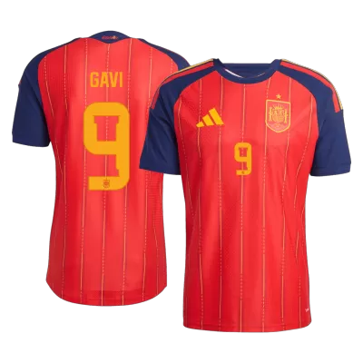 Camiseta versión jugador GAVI	 #9 España 2026 Primera Equipación Copa del Mundo - Versión Jugador - camisetasfutbol