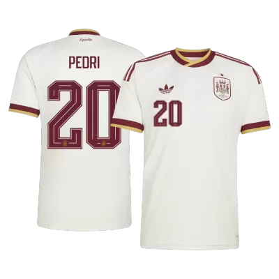Camiseta PEDRI #20 España 2026 Segunda Equipación Copa del Mundo - Versión Hincha - camisetasfutbol
