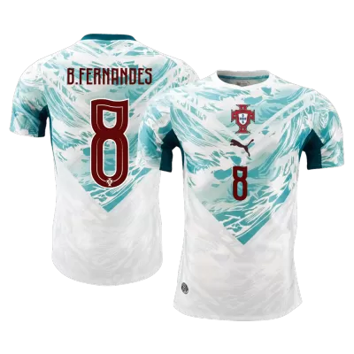 Camiseta versión jugador B.FERNANDES #8 Portugal 2026 Segunda Equipación Copa del Mundo - Versión Jugador - camisetasfutbol