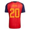 Calidad Premium Camiseta PEDRI #20 España 2026 Primera Equipación Copa del Mundo -Versión Hincha - camisetasfutbol