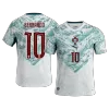 Camiseta BERNARDO #10 Portugal 2026 Segunda Equipación Copa del Mundo - Versión Hincha - camisetasfutbol