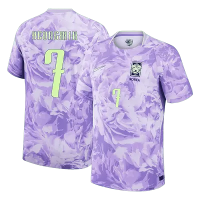 Camiseta versión jugador HEUNGMIN #7 South Korea 2026 Segunda Equipación Copa del Mundo - Versión Jugador - camisetasfutbol