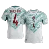 Camiseta RÚBEN DIAS #4 Portugal 2026 Segunda Equipación Copa del Mundo - Versión Hincha - camisetasfutbol
