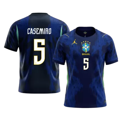Camiseta CASEMIRO #5 Brazil 2026 Segunda Equipación Copa del Mundo - Versión Hincha - camisetasfutbol