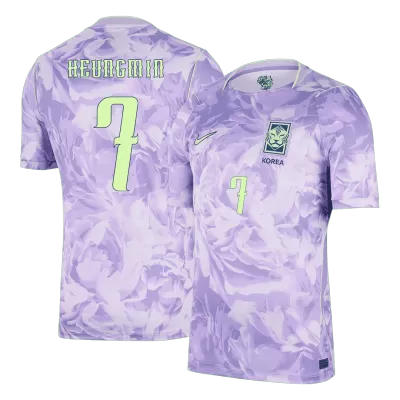 Camiseta HEUNGMIN #7 South Korea 2026 Segunda Equipación Copa del Mundo - Versión Hincha - camisetasfutbol