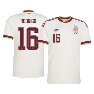 Camiseta RODRIGO #16 España 2026 Segunda Equipación Copa del Mundo - Versión Hincha - camisetasfutbol