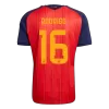 Calidad Premium Camiseta RODRIGO #16 España 2026 Primera Equipación Copa del Mundo -Versión Hincha - camisetasfutbol