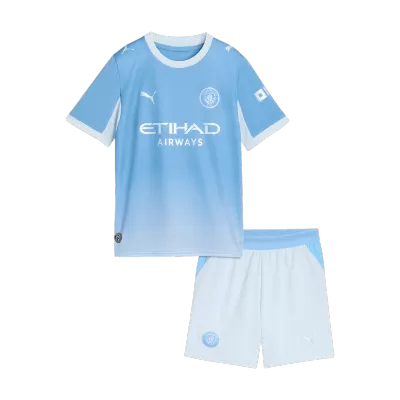 Miniconjunto Manchester City 2026/27 Primera Equipación Niño - camisetasfutbol