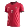 Calidad Premium Camiseta JOÃO FÉLIX #11 Portugal 2026 Primera Equipación Copa del Mundo -Versión Hincha - camisetasfutbol
