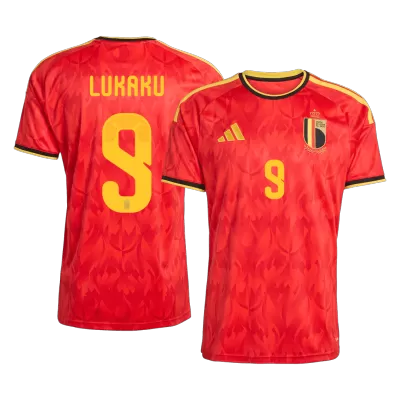 Camiseta LUKAKU #9 Bélgica 2026 Primera Equipación Copa del Mundo - Versión Hincha - camisetasfutbol