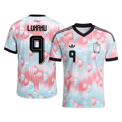 Camiseta LUKAKU #9 Bélgica 2026 Segunda Equipación Copa del Mundo - Versión Hincha - camisetasfutbol