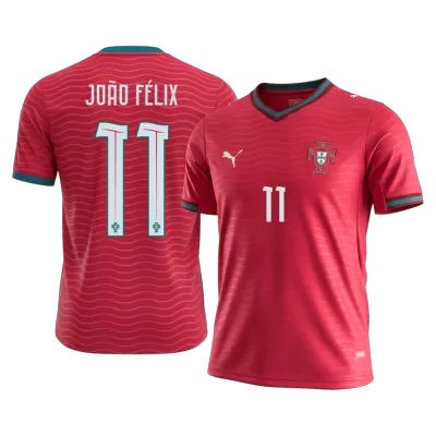 Calidad Premium Camiseta JOÃO FÉLIX #11 Portugal 2026 Primera Equipación Copa del Mundo -Versión Hincha - camisetasfutbol