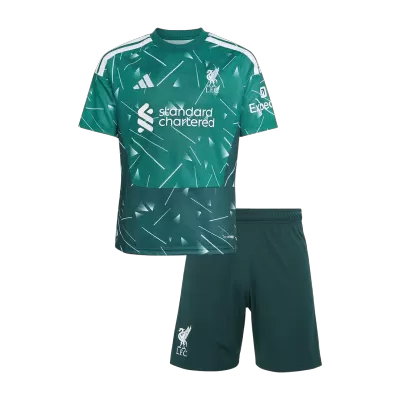 Miniconjunto Liverpool 2026/27 Portero Niño - camisetasfutbol