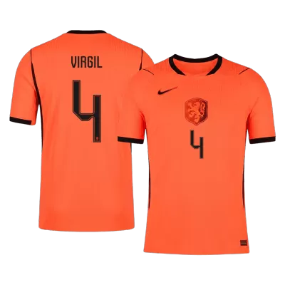 Camiseta versión jugador VIRGIL #4 Holanda 2026 Primera Equipación Copa del Mundo - Versión Jugador - camisetasfutbol