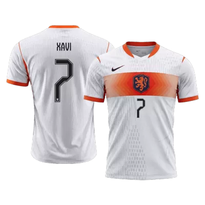 Camiseta versión jugador XAVI #7 Holanda 2026 Segunda Equipación Copa del Mundo - Versión Jugador - camisetasfutbol