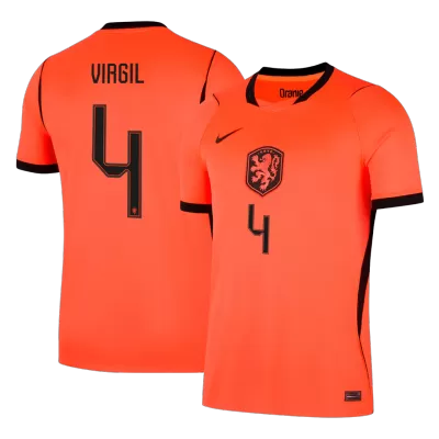 Camiseta VIRGIL #4 Holanda 2026 Primera Equipación Copa del Mundo - Versión Hincha - camisetasfutbol